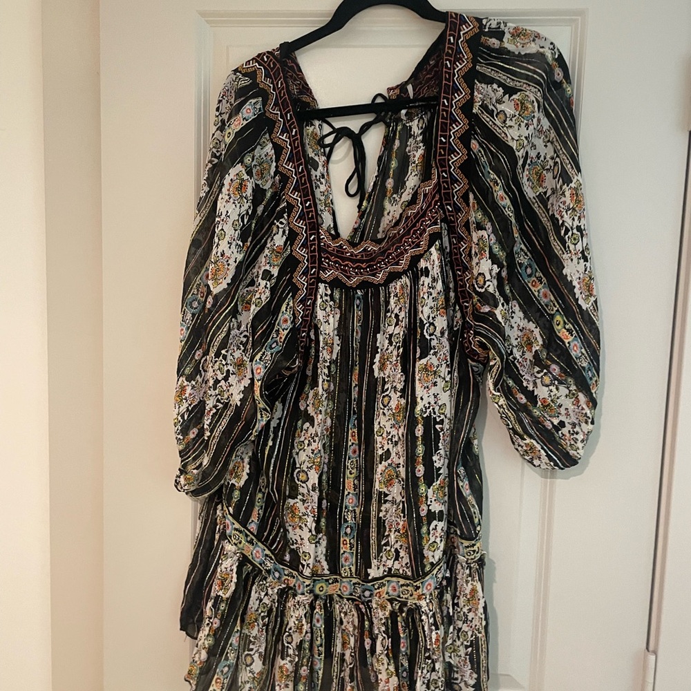 Free People Multicolor Bohemian Dress